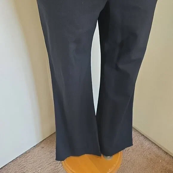 Theory Style #90171233 Blk Wool/Spndx Slvls Jumpsuit, Wide Leg, Sz. 4, EUC